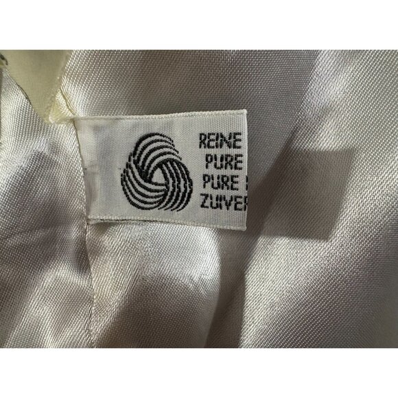 Laurel Escada gold button wool crop jacket sz 38 EU S US col: navy made Germany - Picture 3 of 12